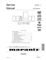 Marantz DB-VLD210 DB-VPB210 ER3000 (78 pages) Audio/Video Receiver Service Manuals Marantz DB-VLD210 DB-VPB210 ER3000 (78 pages) Audio/Video Receiver Service Manuals