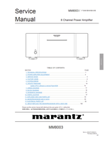 Marantz MM8003 90M47CW855010 (84 pages) Amplifier Service Manual