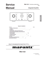Marantz PM-11S1 90M04AJ855010 (71 pages) Amplifier Service Manuals Marantz PM-11S1 90M04AJ855010 (71 pages) Amplifier Service Manuals