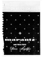 Marantz PM553 PM453 (28 pages) Amplifier Service Manuals Marantz PM553 PM453 (28 pages) Amplifier Service Manuals