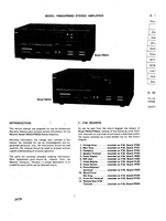 Marantz PM553 PM453 (28 pages) Amplifier Service Manual