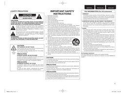 Marantz PM6004 (20 pages) Amplifier Operating Manual