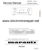 Marantz PM8000 PM7200 22011 20AW248010 20AW248020 20AW851310 60420 (30 pages) Amplifier Service Manuals Marantz PM8000 PM7200 22011 20AW248010 20AW248020 20AW851310 60420 (30 pages) Amplifier Service Manuals