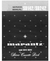 Marantz SD142 (31 pages) Audio/Video Receiver Service Manual