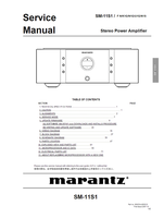 Marantz SM-11S1 90M23AJ855010 (74 pages) Amplifier Service Manuals Marantz SM-11S1 90M23AJ855010 (74 pages) Amplifier Service Manuals