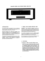 Marantz SM8 (25 pages) Amplifier Service Manual