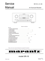 Marantz S2-VIDEO (61 pages) Audio/Video Receiver Service Manual