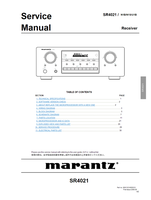 Marantz SR4021 90M13CW855010 (35 pages) Audio/Video Receiver Service Manuals Marantz SR4021 90M13CW855010 (35 pages) Audio/Video Receiver Service Manuals