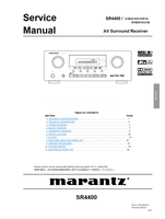 Marantz SR4400 26AW855010 (63 pages) Audio/Video Receiver Service Manuals Marantz SR4400 26AW855010 (63 pages) Audio/Video Receiver Service Manuals