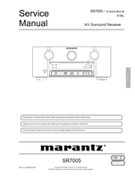 Marantz S00114-1V02DM DG1009 SR7005 (206 pages) Audio/Video Receiver Service Manuals Marantz S00114-1V02DM DG1009 SR7005 (206 pages) Audio/Video Receiver Service Manuals