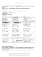 Marantz SR7000 SR8000 22280 (60 pages) Audio/Video Receiver Service Manual