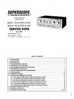 Marantz BLA-545 BLA-530 20525 91311 (24 pages) Amplifier Service Manuals Marantz BLA-545 BLA-530 20525 91311 (24 pages) Amplifier Service Manuals