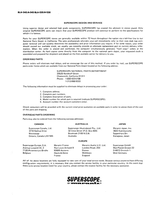 Marantz BLA-545 BLA-530 20525 91311 (24 pages) Amplifier Service Manual