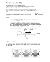 Panasonic MTNC010303C1 CT-2017F MTNC020410A1 AP391 (36 pages) TV Service Manual