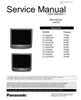 Panasonic CT-2022HE CT-2022HCE CT-2512HE CT-2512HCE CT-2522HE (66 pages) TV Service Manuals Panasonic CT-2022HE CT-2022HCE CT-2512HE CT-2512HCE CT-2522HE (66 pages) TV Service Manuals