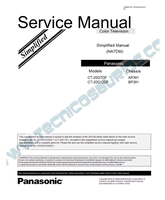 Panasonic NA7DM MTNC010305C1 CT-20G7DF CT-20D12DF MTNC020515A1 AP391 (33 pages) TV Service Manual