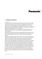 Panasonic CT27C8G (62 pages) TV Service Manual
