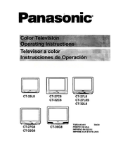 Panasonic CT-27C8 CT-32C8 CT-27L8 CT-27L8S CT-32L8 CT-27G8 CT-32G8 (45 pages) TV Operating Manual