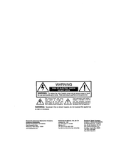 Panasonic CT27SF25 (36 pages) TV Operating Manual