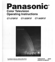 Panasonic 1-B0C-211-PANA TQB2AA0336 00225 (60 pages) TV Operating Manual
