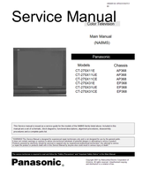 Panasonic NA8MS CT-27SX11E CT-27SX11UE CT-27SX11CE CT-27SX31E (64 pages) TV Service Manual