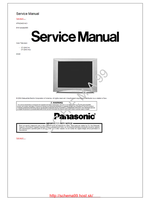 Panasonic MTNC040314C1 CanadaB05 CT-32HC14J CT-32HC14UJ (47 pages) TV Service Manual