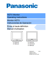 Panasonic CT-32HL43 CT-36HL43 CT-32HC43 CT-32HXC43 CT-36HC43 (97 pages) TV Operating Manual