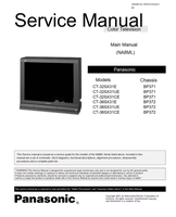 Panasonic NA8ML CT-32SX31E CT-32SX31UE CT-32SX31CE CT-36SX31E (31 pages) TV Service Manuals