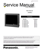 Panasonic NA8ML CT-32SX31E CT-32SX31UE CT-32SX31CE CT-36SX31E (39 pages) TV Service Manual