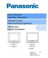 Panasonic CT-32SL13 CT-36SL13 CT-32SC13 CT-36SC13 CT-3653 TQB2AA0486 (81 pages) TV Operating Manuals Panasonic CT-32SL13 CT-36SL13 CT-32SC13 CT-36SC13 CT-3653 TQB2AA0486 (81 pages) TV Operating Manuals