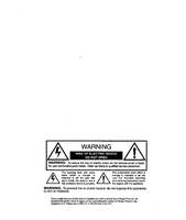 Panasonic CT36SF37 (61 pages) TV Operating Manual