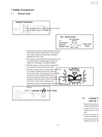 Panasonic CT-F2156WLP MTV0601454CE A51LYZ295X (31 pages) TV Service Manual