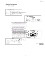 Panasonic 110-120 CT-F2936LC MTV0601435CE A68LZU185X-E (32 pages) TV Service Manual
