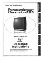 Panasonic PV-M2768 VQTS3U1 (36 pages) TV Operating Manuals Panasonic PV-M2768 VQTS3U1 (36 pages) TV Operating Manuals