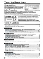 Panasonic PV-M2768 VQTS3U1 (36 pages) TV Operating Manual