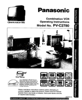 Panasonic PV-C2780 LSQT0210A (57 pages) TV Operating Manuals Panasonic PV-C2780 LSQT0210A (57 pages) TV Operating Manuals