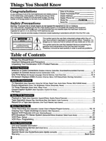 Panasonic 91seg PV-M2738 31569 VOTSI440 (33 pages) TV Operating Manual