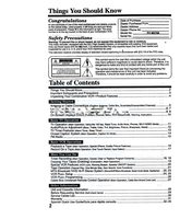 Panasonic PV-M2768 VQTS3441 (32 pages) TV Operating Manual