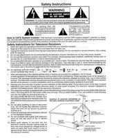 Panasonic PT-61G46 I-QB2AA0109-1 38 pages TV Operating Manual