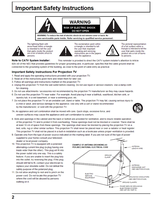 Panasonic PT-52DL10 TQBC0215-1 (76 pages) TV Operating Manual