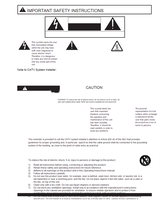Panasonic PT-43LCX64 PT-50LCX64 PT-60LCX64 LSQT1031 (112 pages) TV Operating Manual