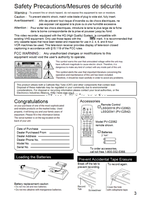 Panasonic PV-C2062 PV-C2542 (40 pages) TV Operating Manual