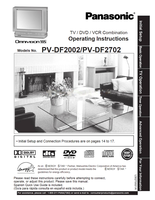 Panasonic PV-DF2002 PV-DF2702 (75 pages) TV Operating Manual