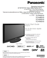 Panasonic TC-P42G10 TC-P46G10 TC-P50G10 TC-P54G10 TQB2AA0808-1 (146 pages) TV Operating Manuals Panasonic TC-P42G10 TC-P46G10 TC-P50G10 TC-P54G10 TQB2AA0808-1 (146 pages) TV Operating Manuals