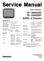 Panasonic TX-25AD2DP TX-29AD2DP (49 pages) TV Service Manual