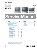 Philips 260406 16011 (78 pages) TV Service Manual