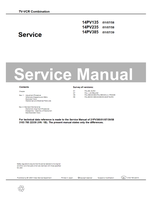 Philips 21PV385 22330 14PV135 14PV235 14PV385 22310 (87 pages) TV Service Manual
