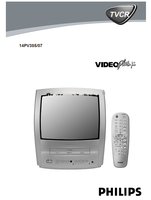 Philips 14PV385 (20 pages) TV Operating Manual