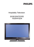Philips 32HF5335D 20HF5234 (73 pages) TV Operating Manual