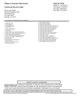 Philips 14810 37914 19LT010L 12760 (67 pages) TV Service Manual